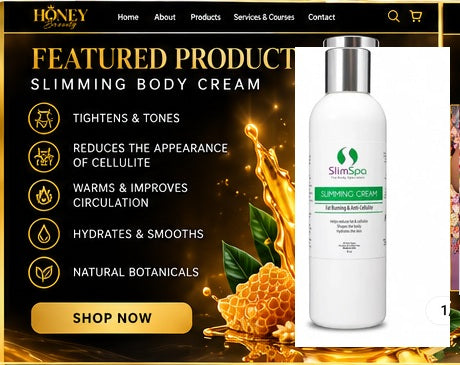 Honey Beauty Warming Body Sculpting Cream