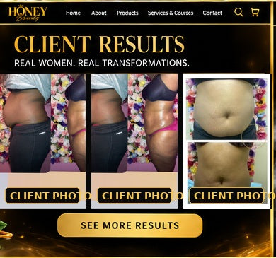 Honey Beauty client results